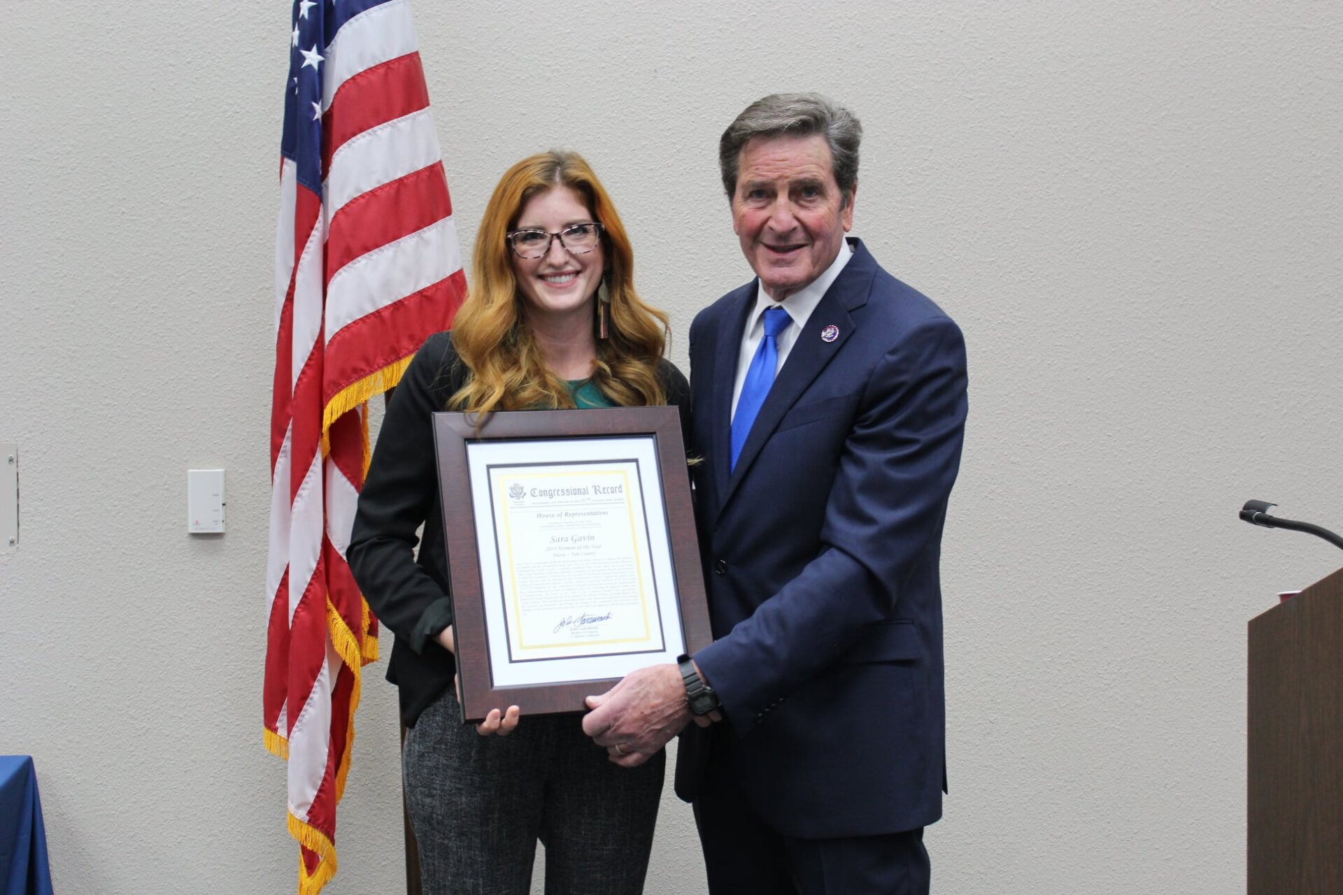 sara and garamendi