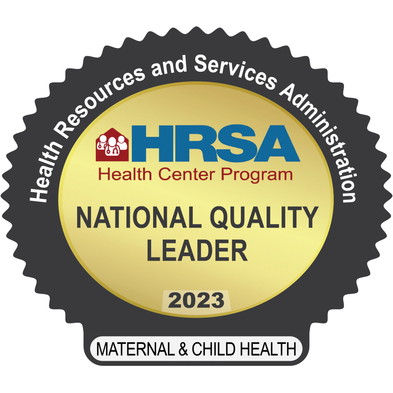 HRSA 2023 Awardee - National Quality Leader